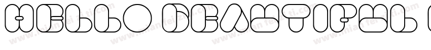Hello Beautiful Regu字体转换